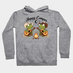 Hoppy Camper Funny Frog Hoodie